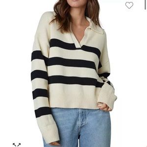 Velvet by Graham & Spencer striped sweater